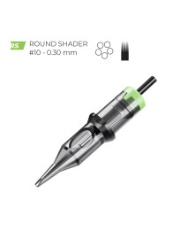 ET Premium Tattoo Cartridges Round Shader #12