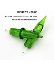 VANDAL Green Cartridges Round Liner 