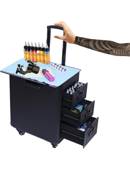 Tattoo Trolley with Arm Rest