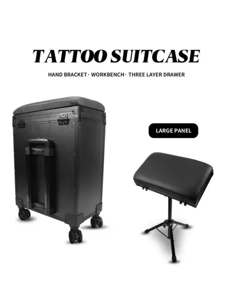 Tattoo Trolley with Arm Rest