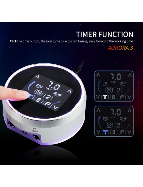 Aurora 3: Dot Work Tattoo Power Supply