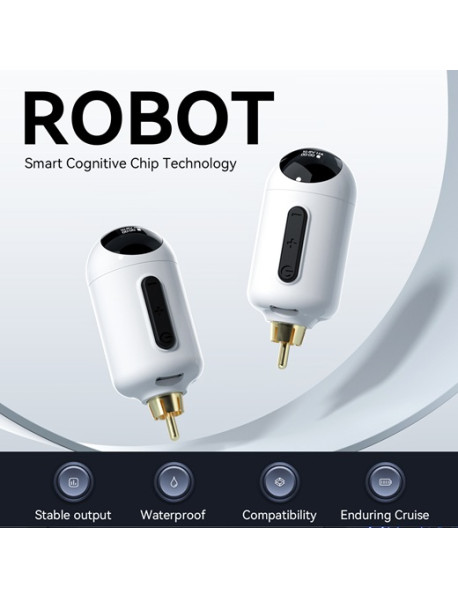 Robot Wireless Tattoo Battery 