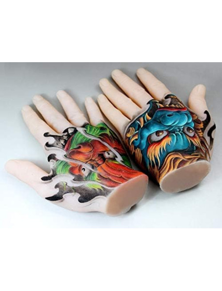 Zombie Silicone Tattoo Practice Hand