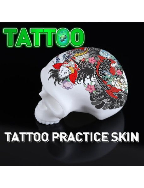 Skull Tattoo Practice Skin
