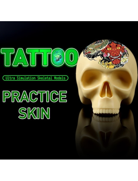 Skull Tattoo Practice Skin