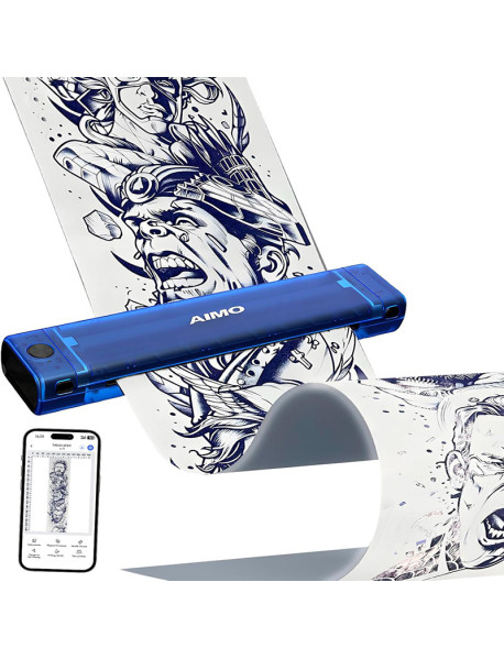 Aimo T08F Wireless Tattoo Stencil Printer