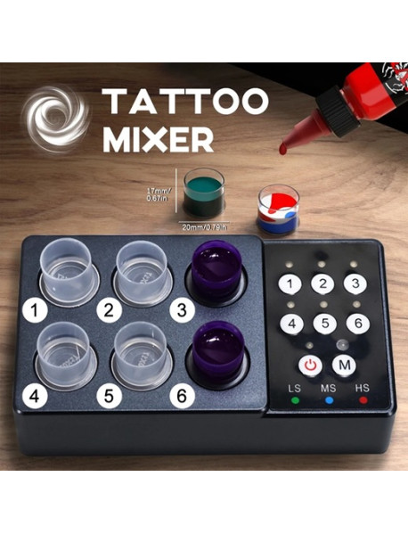 Wireless Magnetic Tattoo Ink Mixer