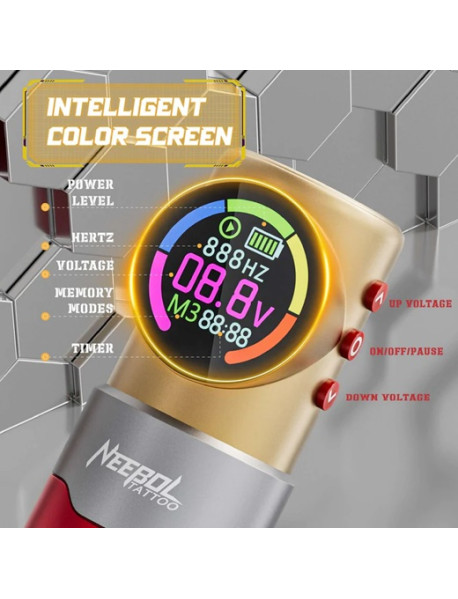 Neebol Rotary Tattoo Pen 4MM Storke | S4 PRO